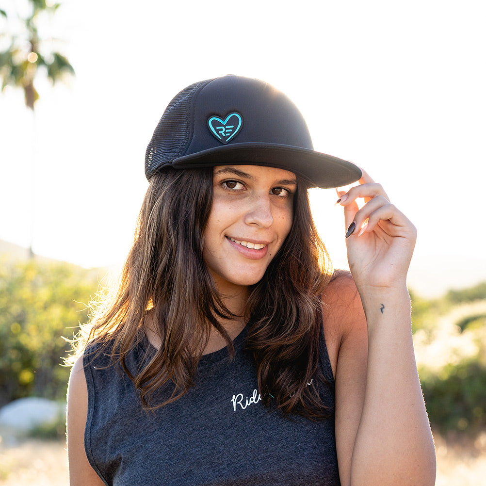 Ride Engine RE Heart Trucker Hat