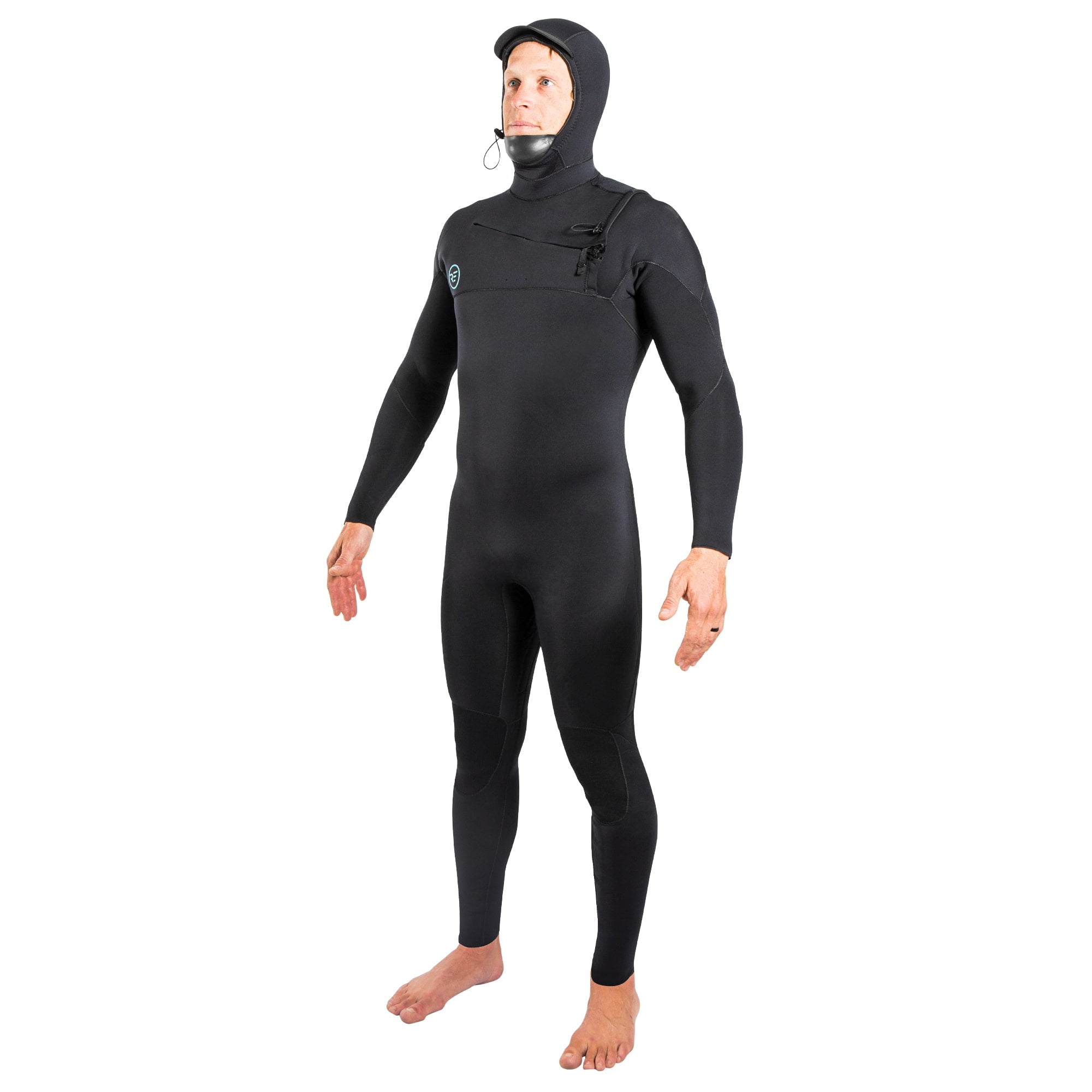 ハイドロゲン LUXURY SPORTSWEAR NEOPRENE TRENCH Onsen 4/3 Front Zip Hooded Full Wetsuit | Ride Engine